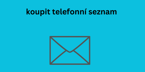 koupit telefonní seznam