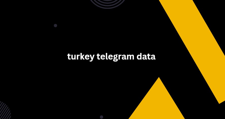 turkey telegram data